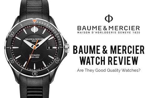 baume mercier vs breitling|Baume & Mercier Watch Review – Are They Good Quality .